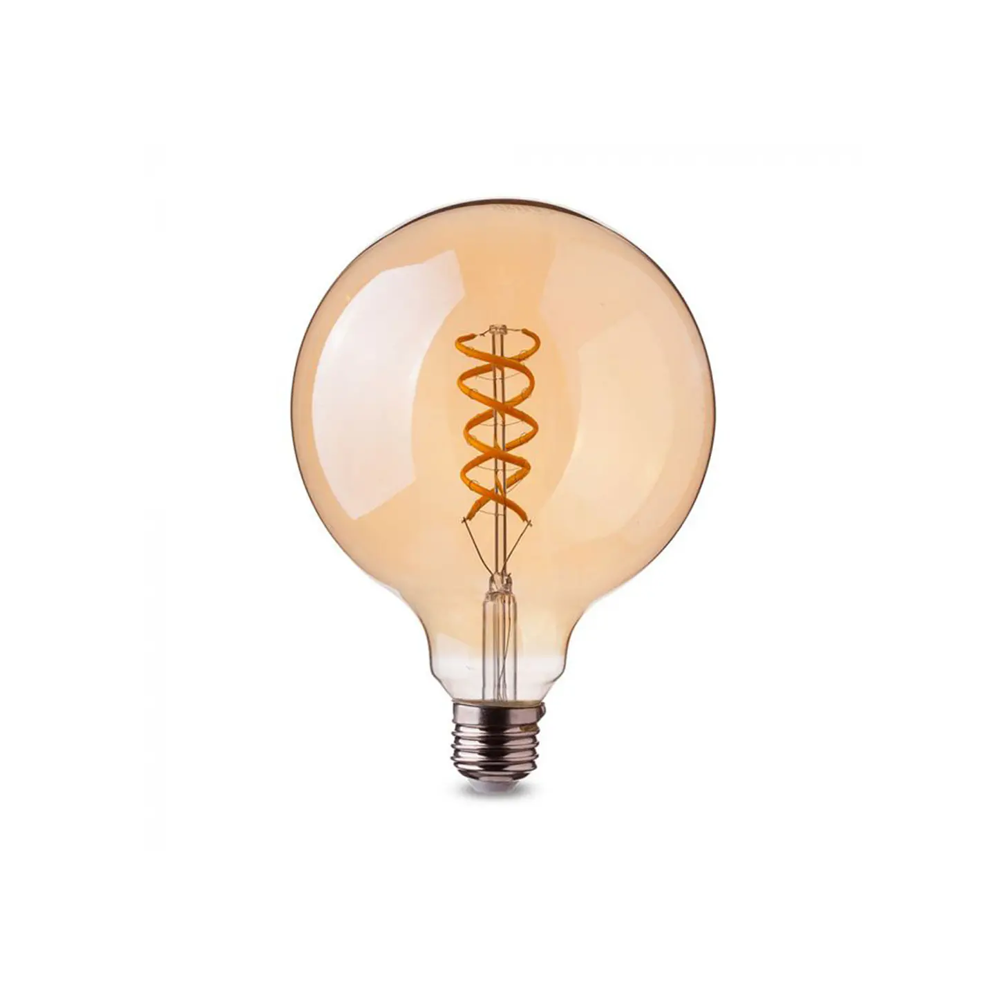 Bombilla LED filamento 5W 2200K E27 G95 ámbar V-TAC 1