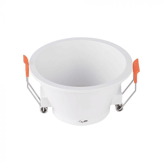 Spotlight fitting round white GU10 V-TAC