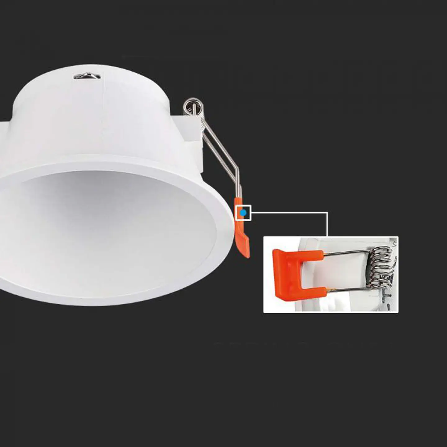 Spotlight fitting round GU10 V-TAC 4