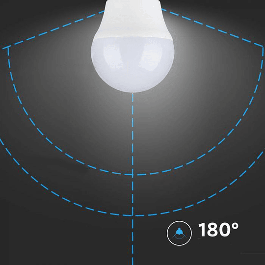 Lâmpada LED Chip Samsung 6.5W 4000K E27 G45 V-TAC