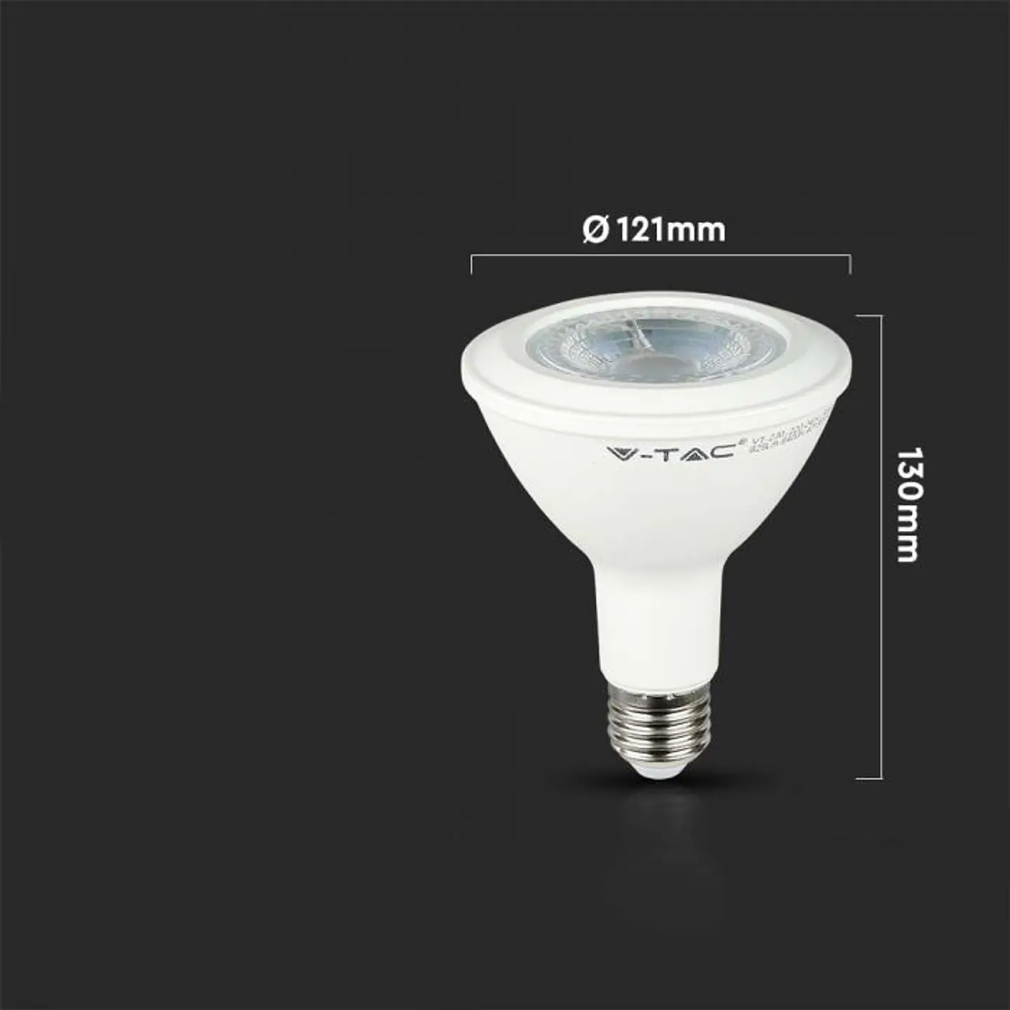 LED Bulb PAR38 Samsung Chip 12.8W 3000K E27 V-TAC 3