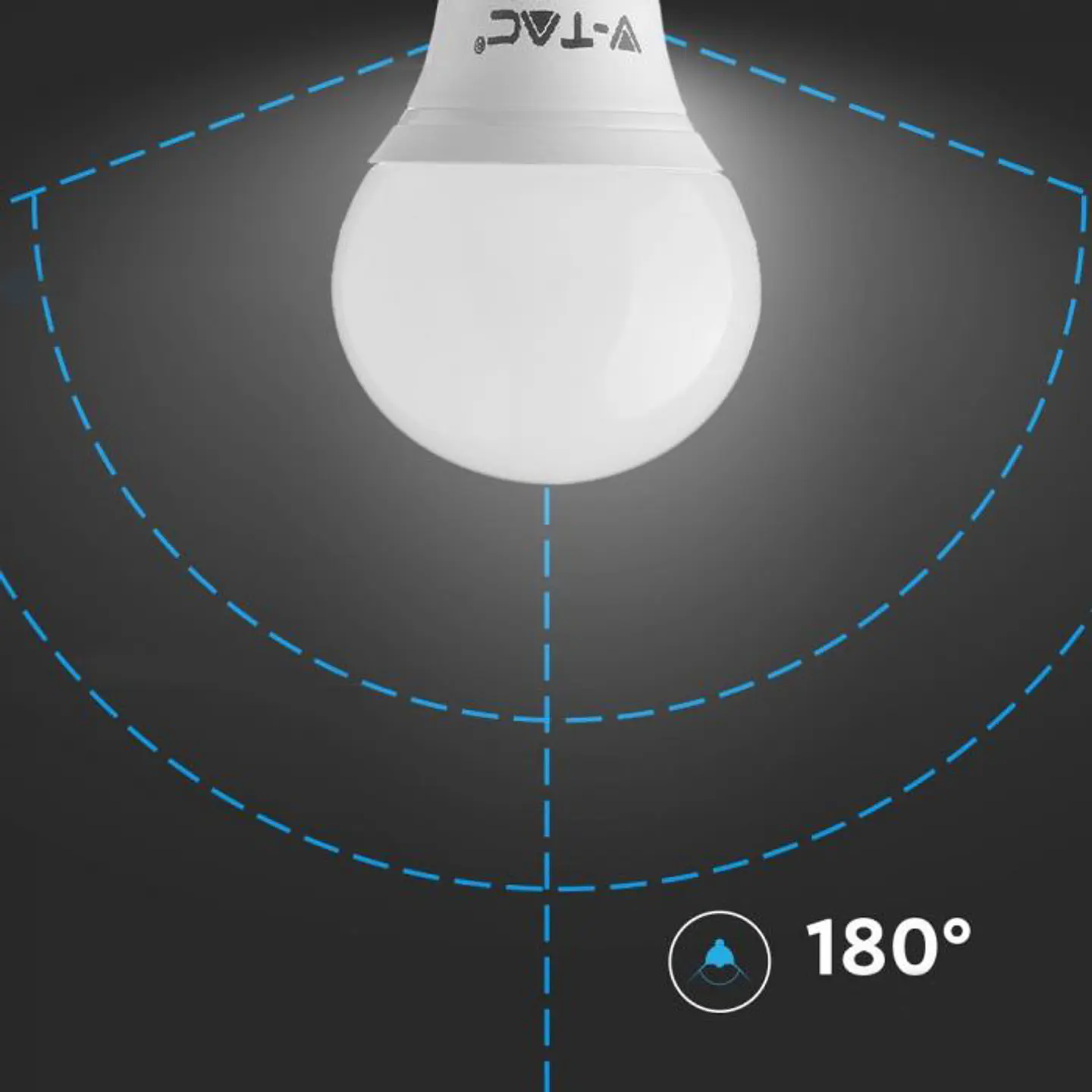 Bombilla LED Chip Samsung 5.5W 4000K E14 P45 V-TAC 4
