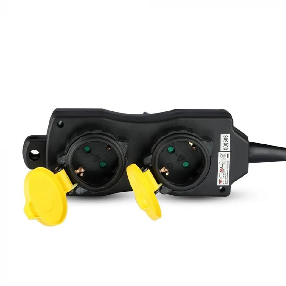 Enchufe de 4 vías 3G1.5mm² X 3m IP44 V-TAC 3