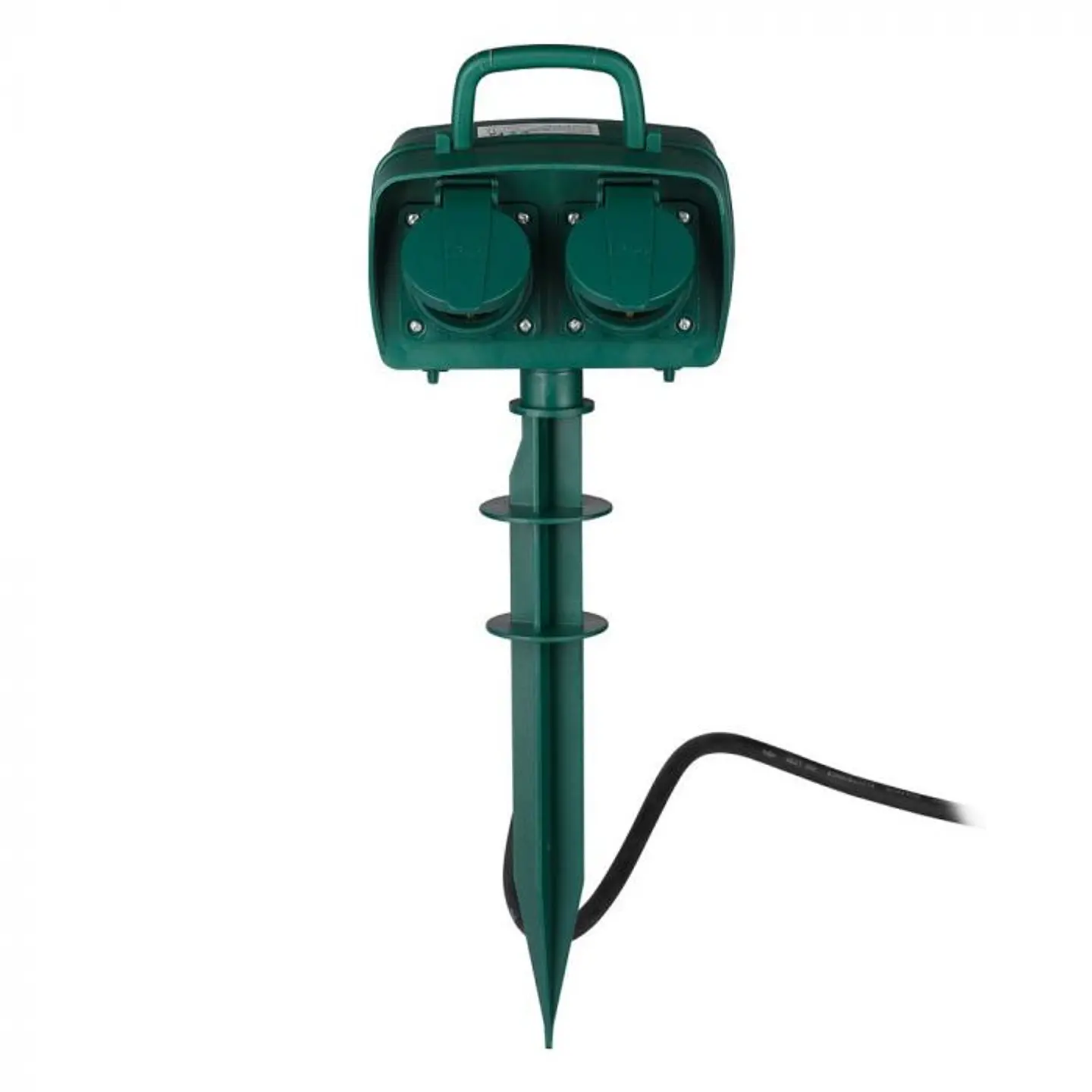 Tomada estaca jardim, 4 vias 3G1.5mm² X 3m IP44 V-TAC 1