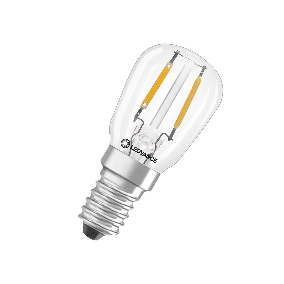 Bombilla LED Special T26 10 Filament P 1.3W 827 300° E14 Clear Ledvance 1