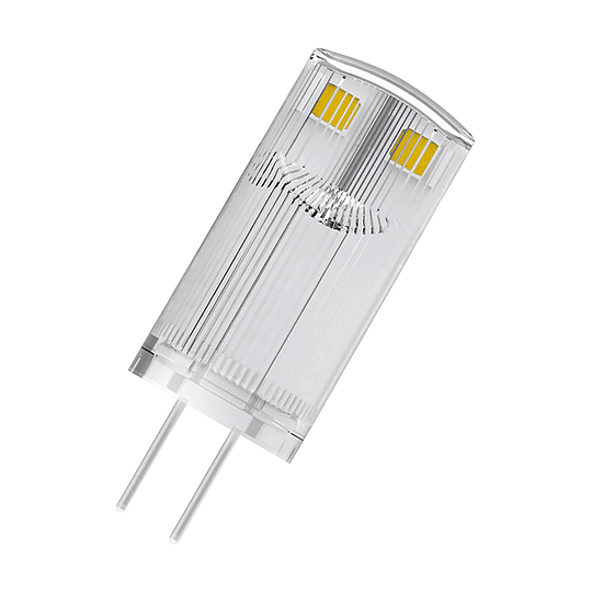 Bombilla LED PIN 20 P 1.8W 827 G4 320° clear Ledvance