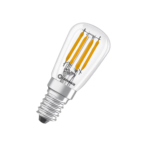 Lâmpada LED Special T26 25 Filament P 2.8W 827 E14 300° clear Ledvance