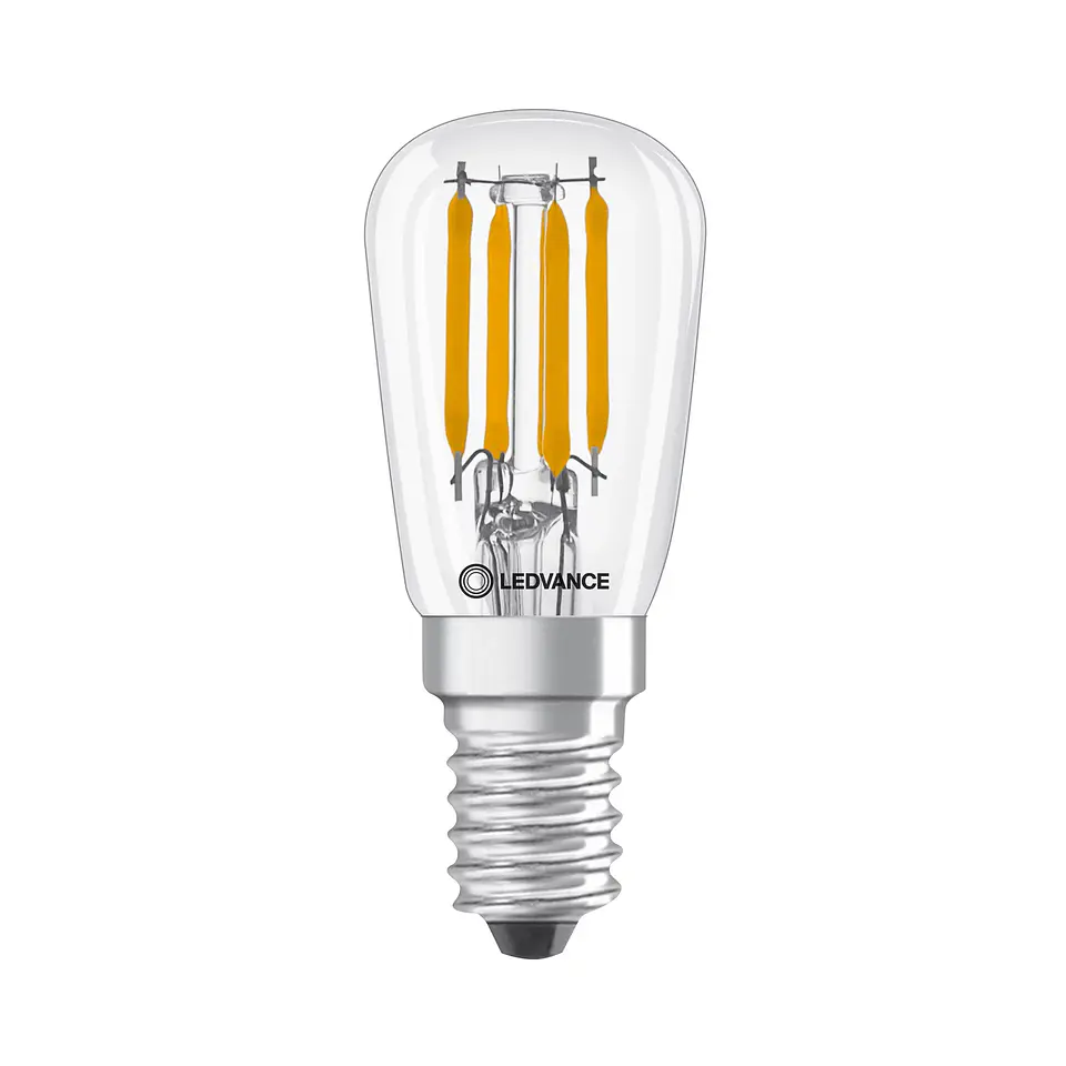 Lamp LED Special T26 25 Filament P 2.8W 827 E14 300° clear Ledvance 2
