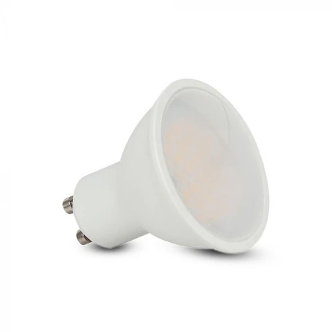 Lâmpada LED Plastic Spotlight 7W GU10 110° DIM V-TAC