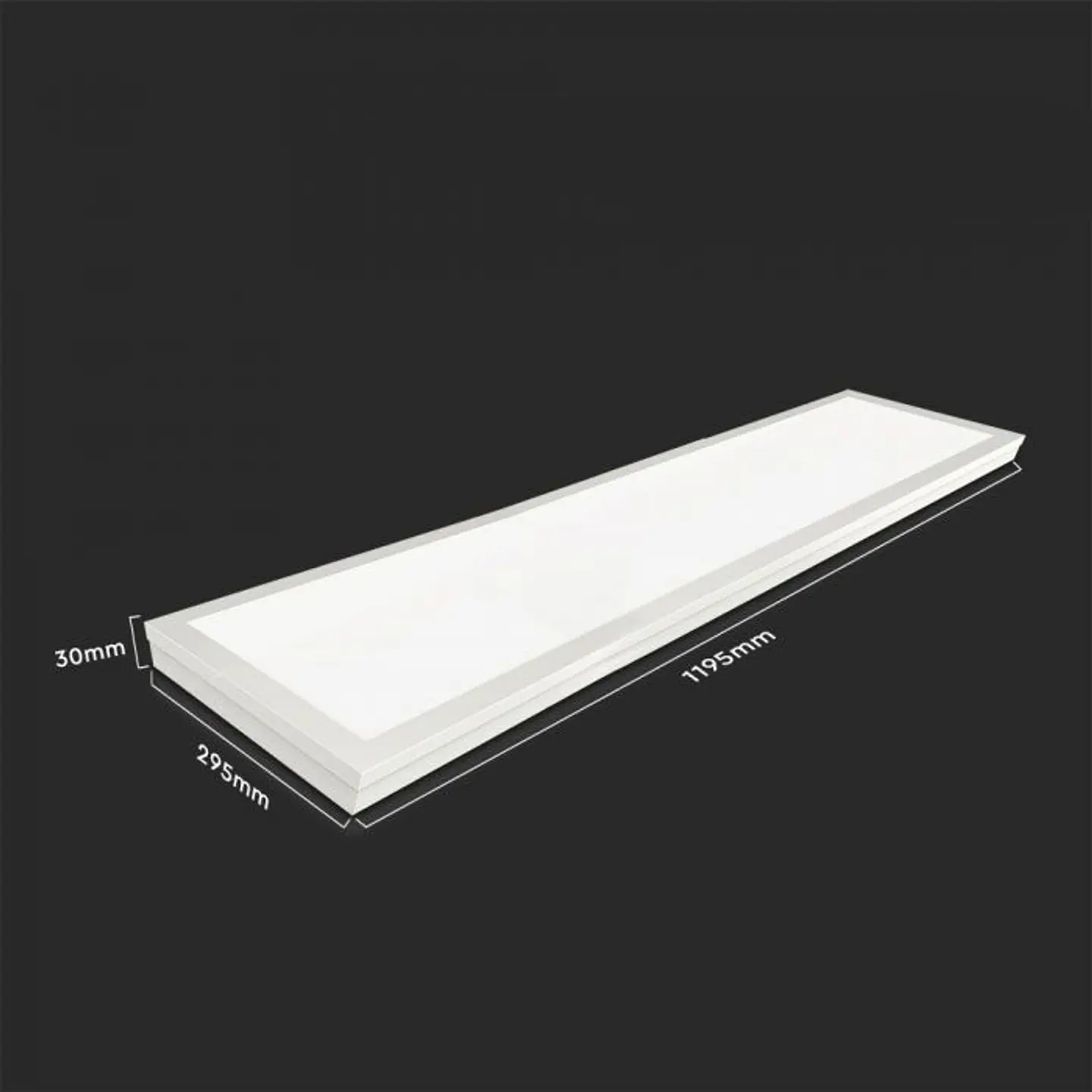 LED Backlit Panel 40W 2IN1 Samsung chip 1200x300mm V-TAC 2