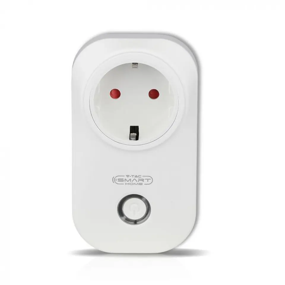 EU Plug Socket with WIFI, works with Amazon Alexa & Google Home V-TAC 1