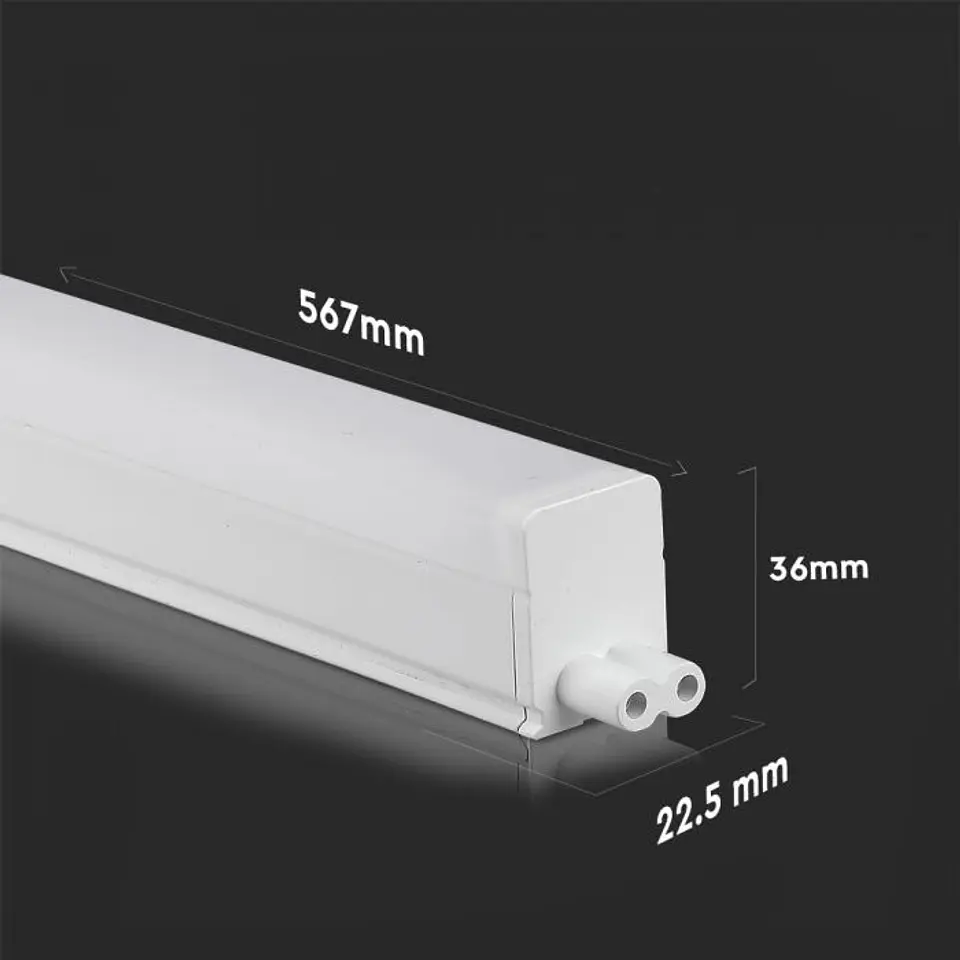Regla LED T5 Chip Samsung 7W 600mm V-TAC 6