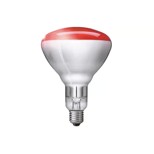 Lâmpada Infravermelha BR125 250W E27 230-250V Red 1CT/10 Philips