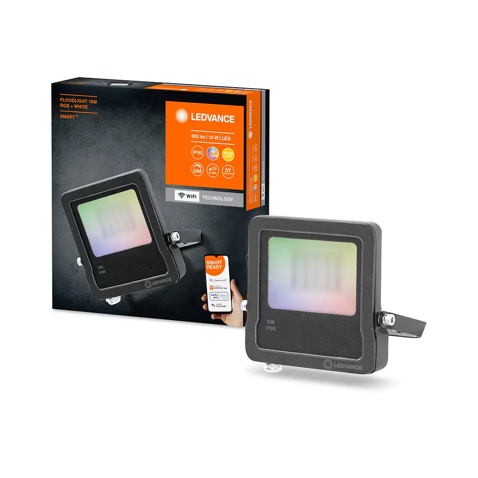 Floodlight SMART+ Wifi 10W RGB+W Ledvance  3