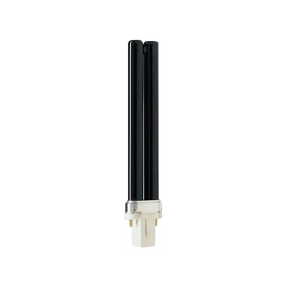 Lâmpada fluorescente Blacklight PL-S 9W BLB 2P 1CT/6X10CC Philips 1