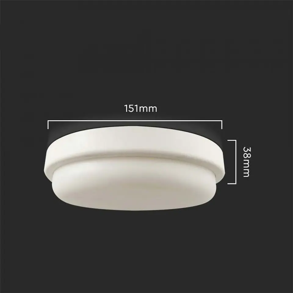 Bulkhead LED 12W 4000K V-TAC 2
