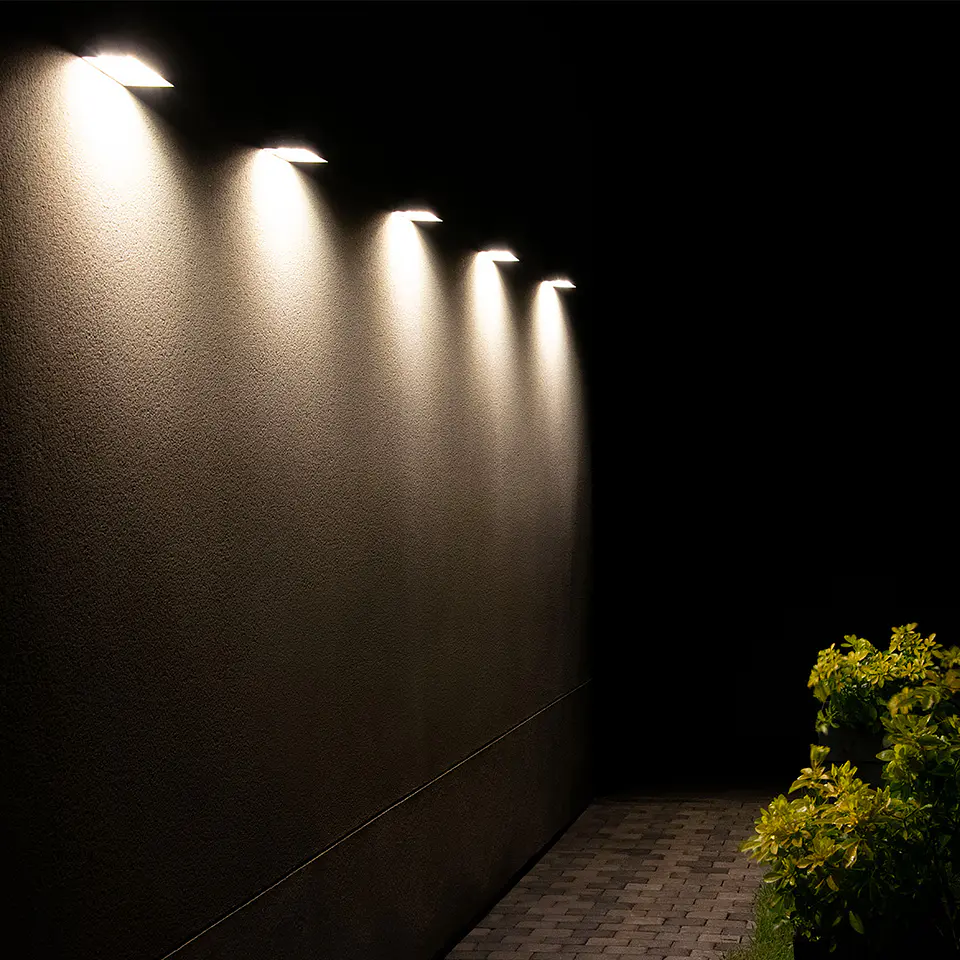 Painel Endura style solar Bricklume sensor wide Branco Ledvance 4
