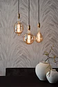 LED Full Glass LongFilament MegaGlobe Bulb 11W E40 G200, Gold 2100K Calex  - thumbnail 2