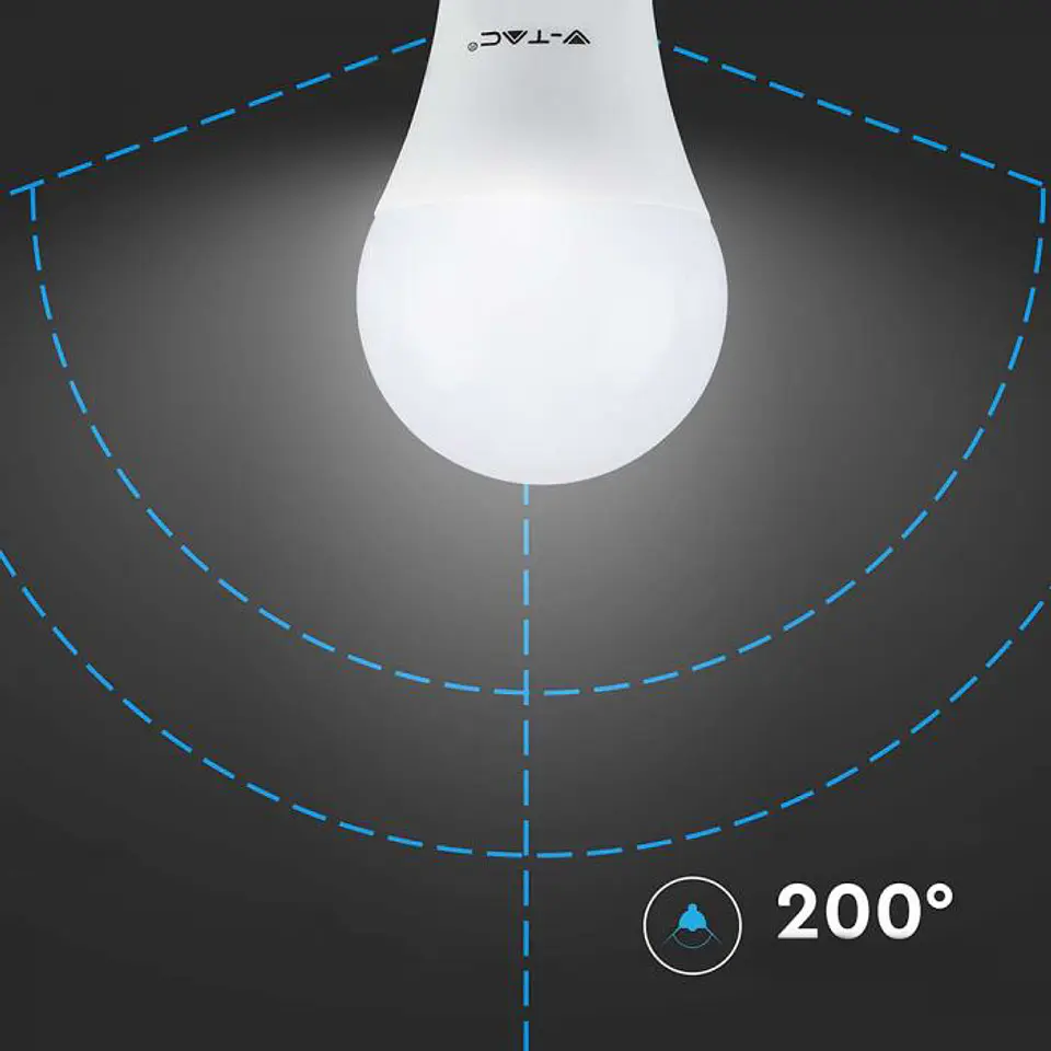 Bombilla LED Thermal plastic 8.5W E27 A60 V-TAC 5