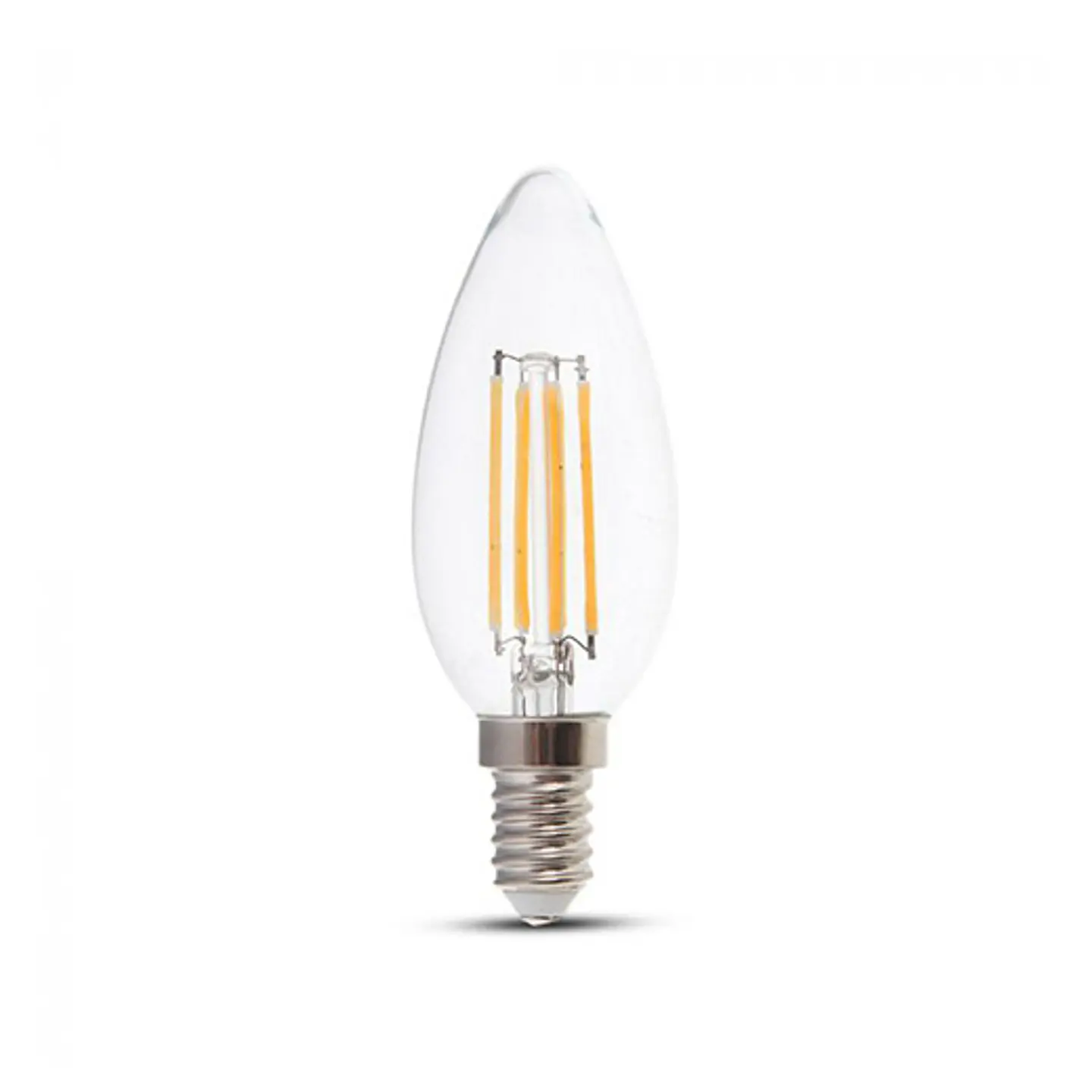 Bombilla LED vela filamento 4W 2700K E14 DIM V-TAC 1