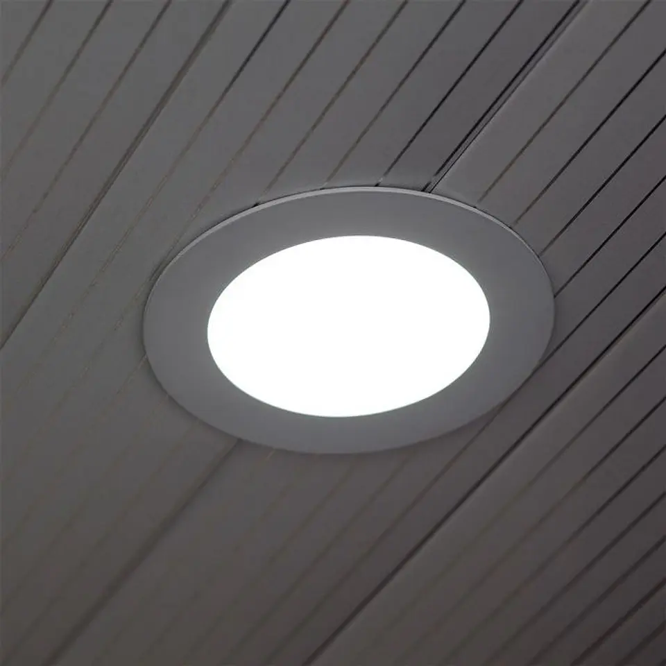 Downlight de encastrar redondo LED 18W 2700K V-TAC 6