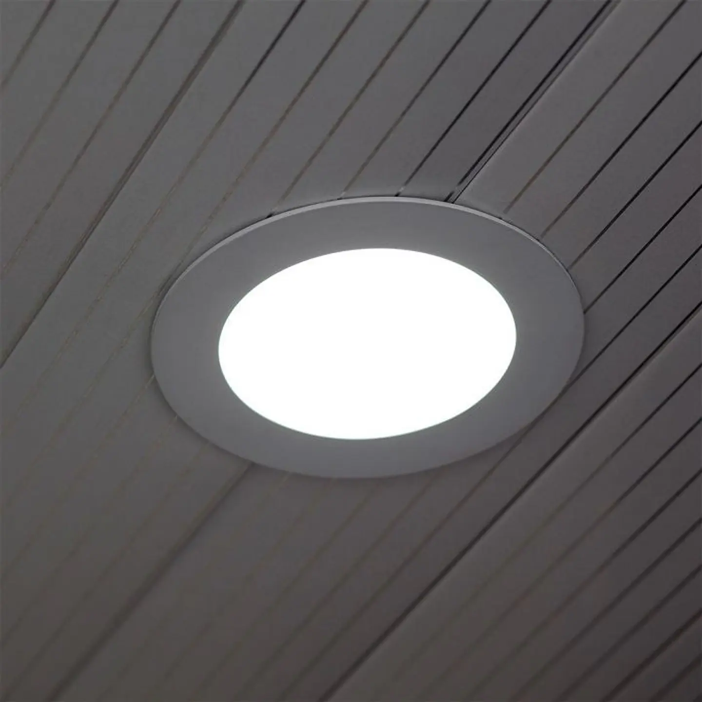 Round recessed downlight 3W with EMC driver V-TAC 6