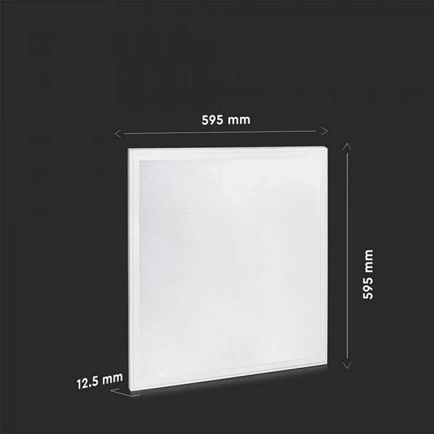 Square Recessed LED Panel 40W 600X600mm V-TAC 4