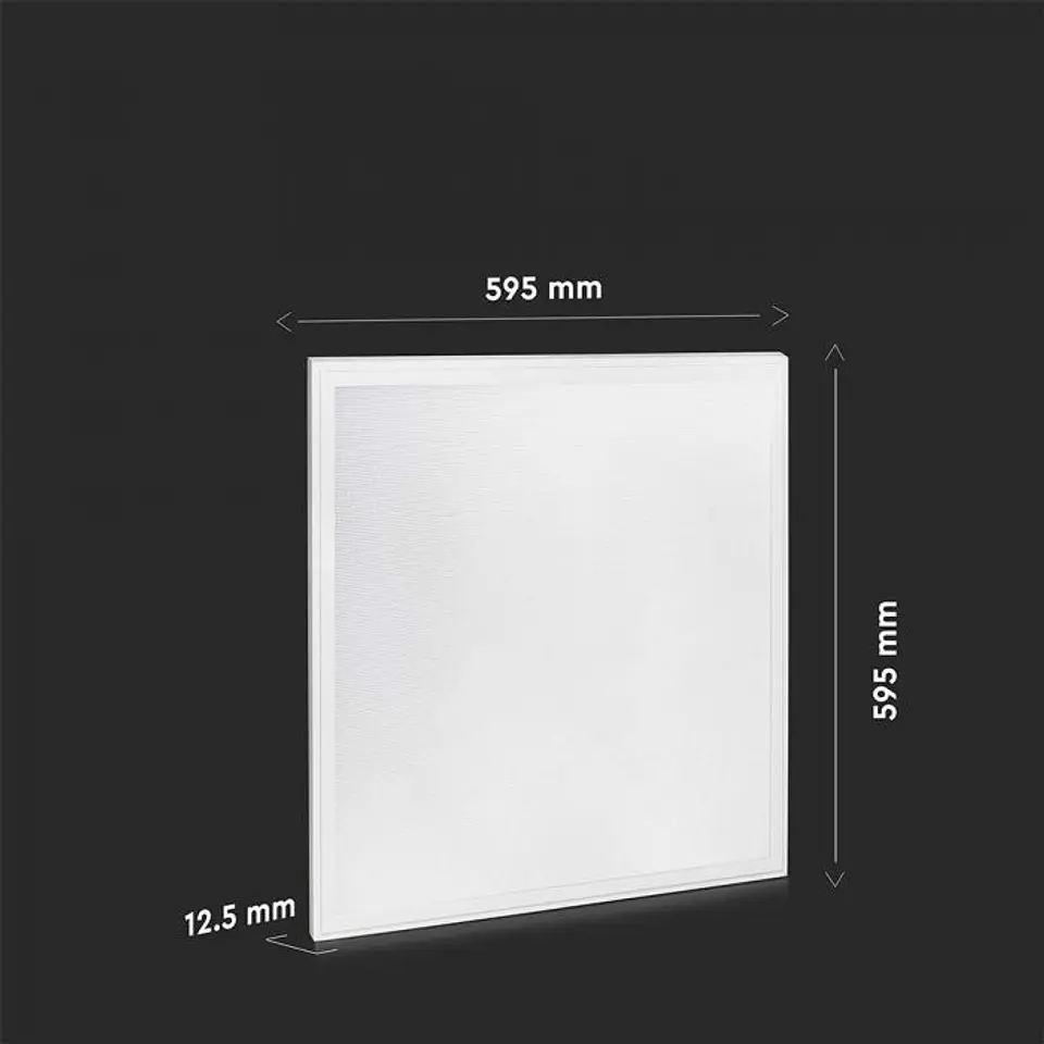 Square Recessed LED Panel 40W 600X600mm V-TAC 4