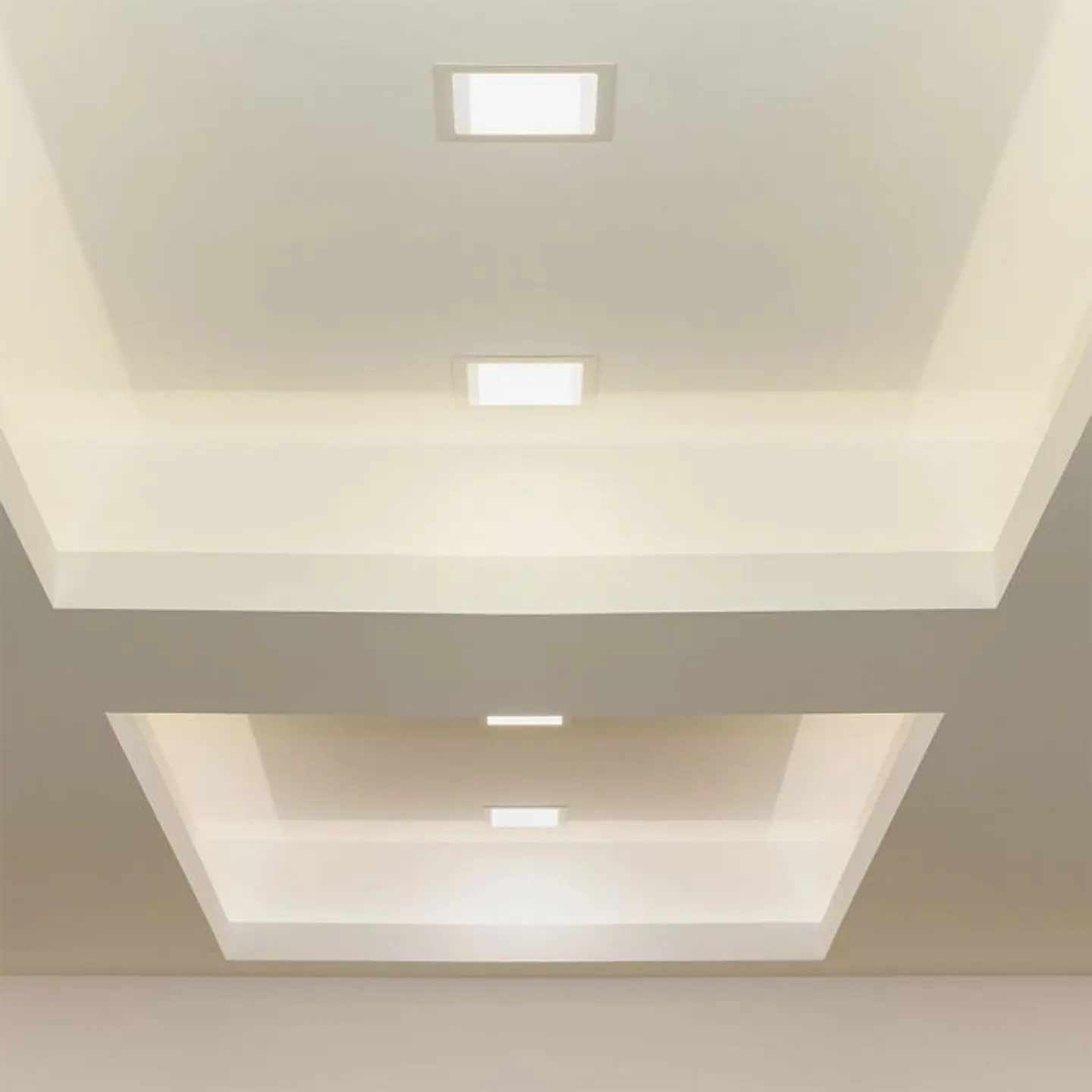Downlight LED de encastrar quadrado 6W 4000K 120X120mm V-TAC 5