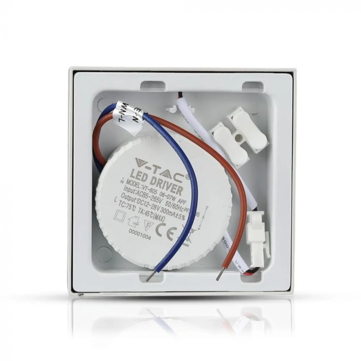 Square LED Surface Downlight 6W 4500K 90X90mm V-TAC 4