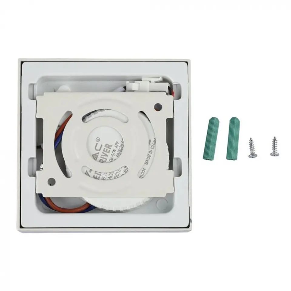 Square LED Surface Downlight 6W 4500K 90X90mm V-TAC 3