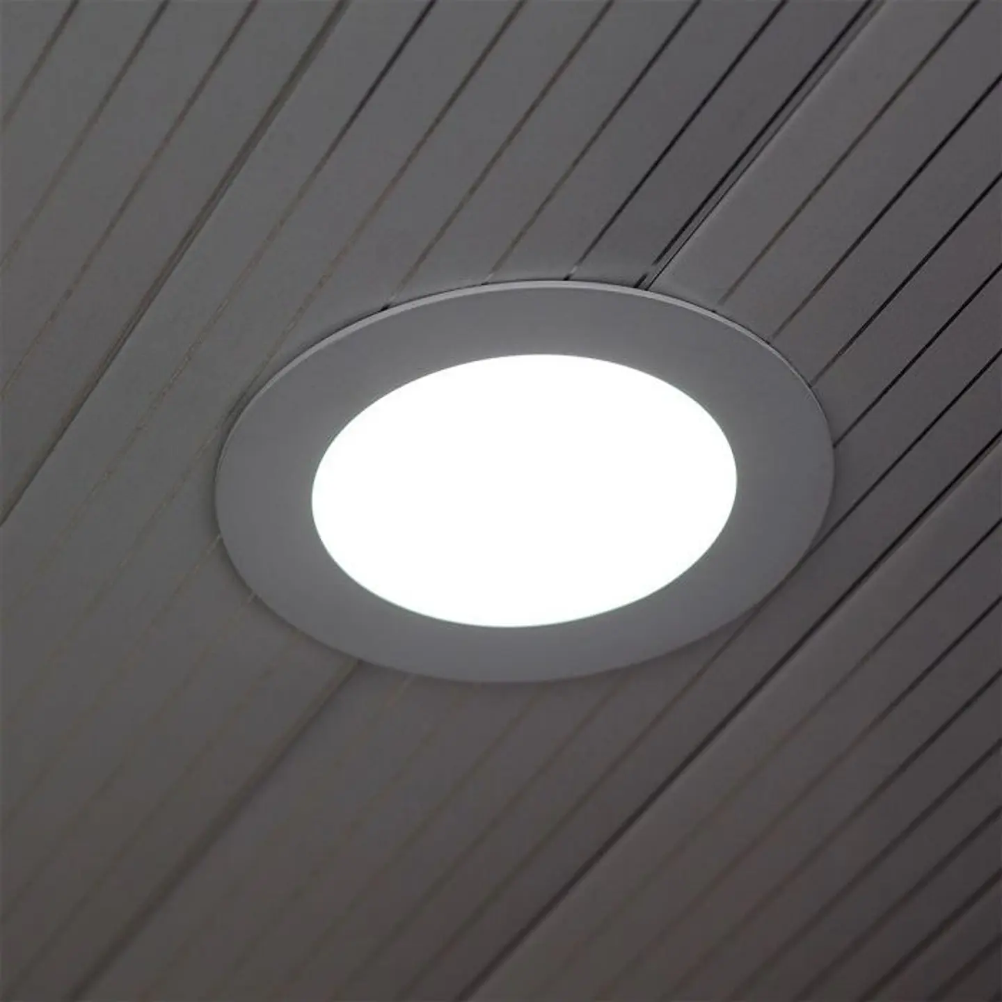 Downlight LED de encastrar redondo 24W 6400K V-TAC 6