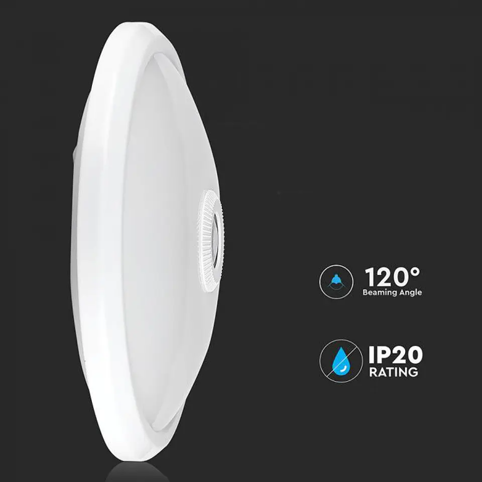 DOME 12W LED ceiling light with motion sensor V-TAC  9