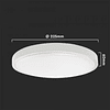 Plafon LED DOME 18W 4000K IP44 c/sensor de micro-ondas V-TAC