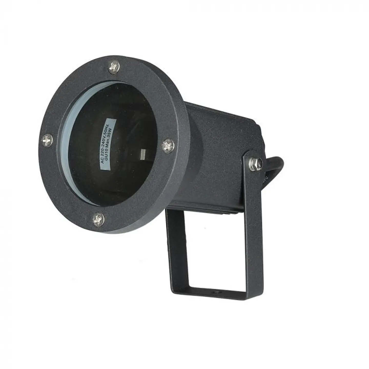 Proyector de jardín GU10 IP44 Negro V-TAC 2