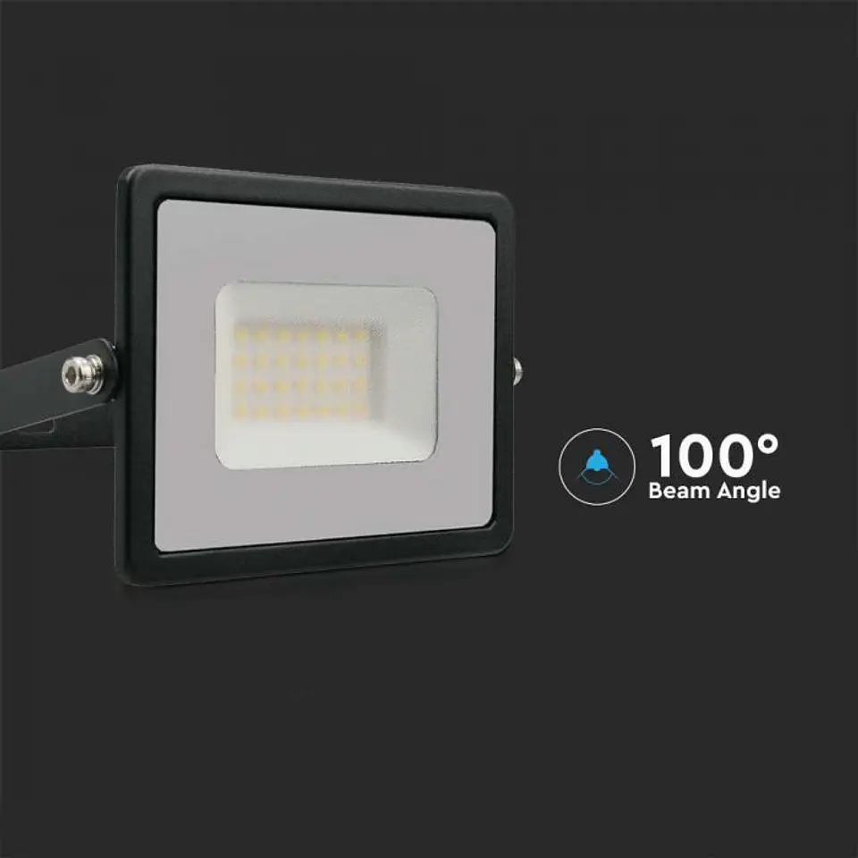 Projetor LED SMD 30W IP65 Preto V-TAC 3