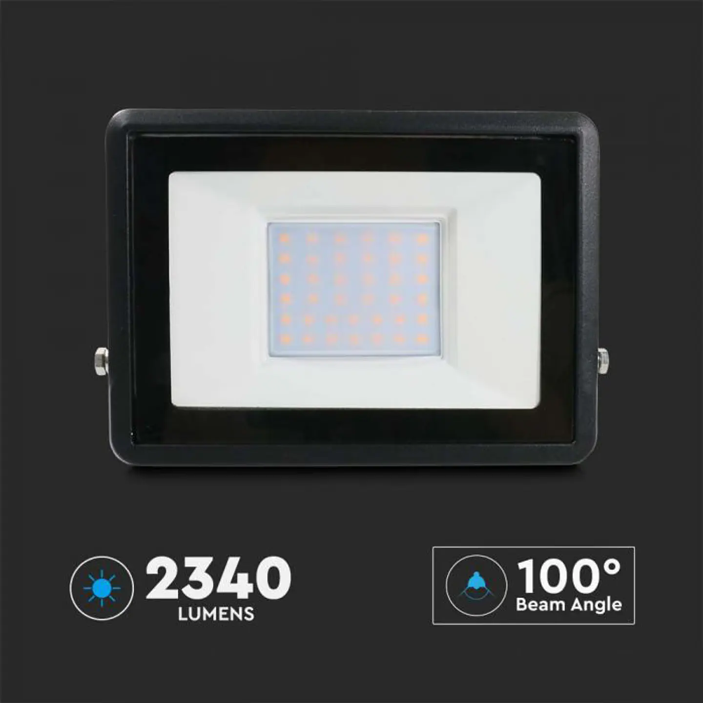 Proyector LED Chip Samsung Direct Connection 30W 6500K Negro V-TAC 4