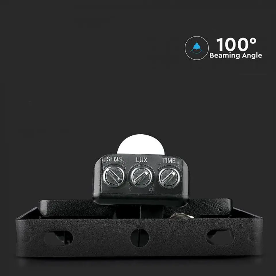 Projetor LED SMD Chip Samsung c/sensor PIR 50W corpo Preto V-TAC 8