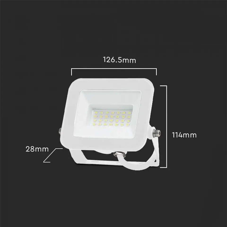Proyector LED Chip Samsung 20W 4000K Blanco V-TAC 2