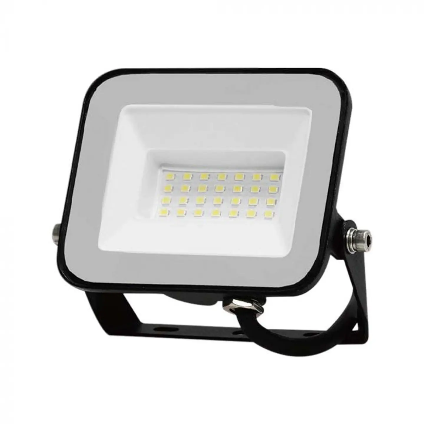 Projetor LED Chip Samsung 30W 6500K Corpo Preto/Vidro Cinzento V-TAC 1