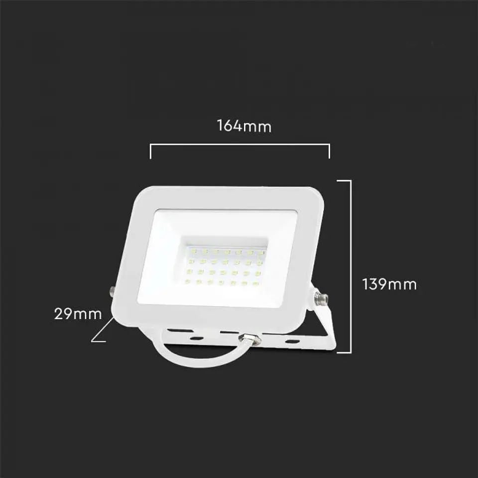 Proyector LED SMD Chip Samsung 30W 6500K Blanco V-TAC 2