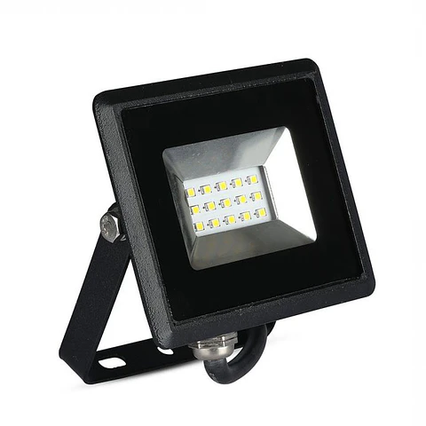 Projetor LED SMD 10W Preto V-TAC