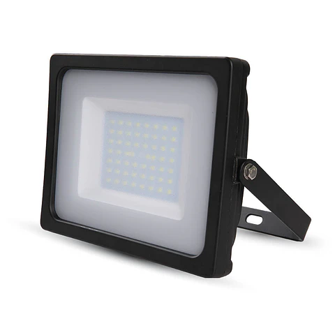 Projetor LED SMD 50W 3000K Corpo Preto/Vidro Cinzento V-TAC