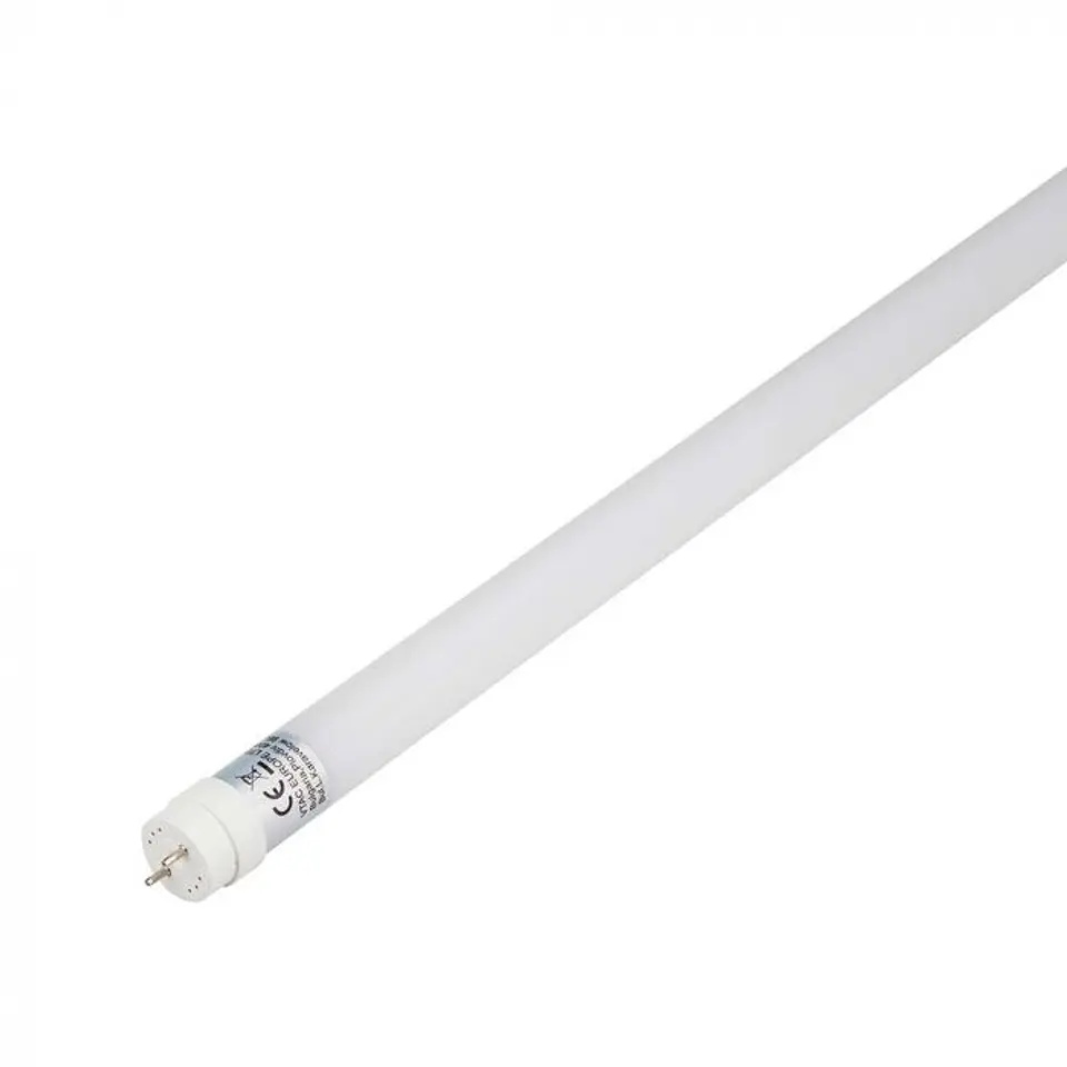 Lâmpada Tubo LED T8 Nanoplástico 18W 4000K 1200mm G13 V-TAC 1