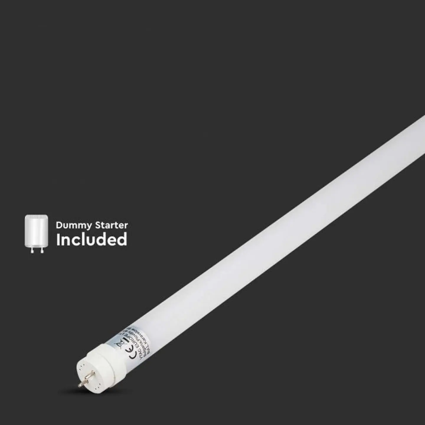 Lâmpada Tubo LED T8 Nanoplástico 18W 4000K 1200mm G13 V-TAC 3