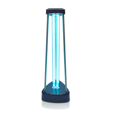 Suporte vertical c/ lâmpada UVC germicida 38W c/comando e temporizador  V-TAC