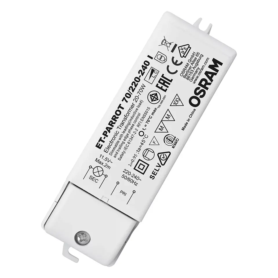 Transformador electrónico ET-PARROT 70/220-240 I Osram 1