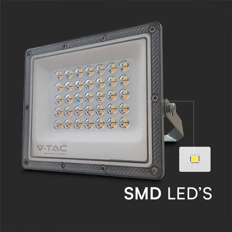 Projetor 30W LED 3IN1 GUN Corpo Cinza V-TAC 3