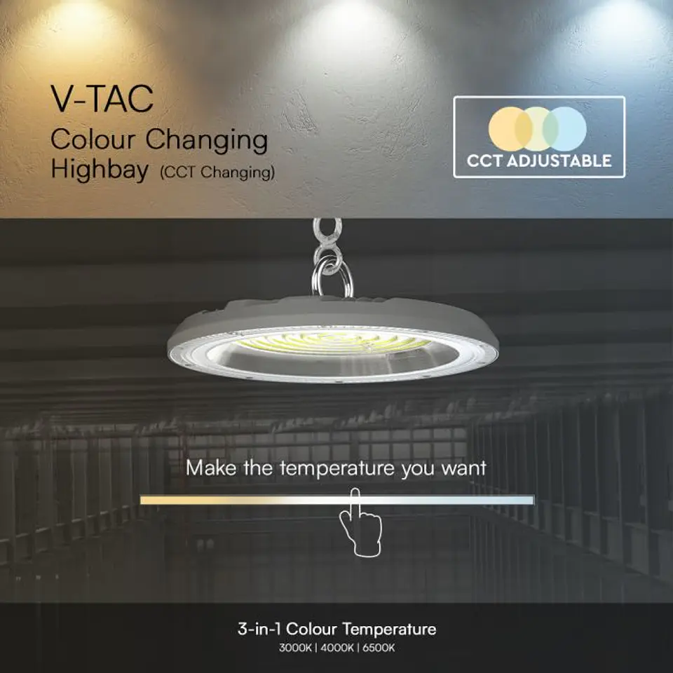 High-Bay 100W LED 3CCT V-TAC  5