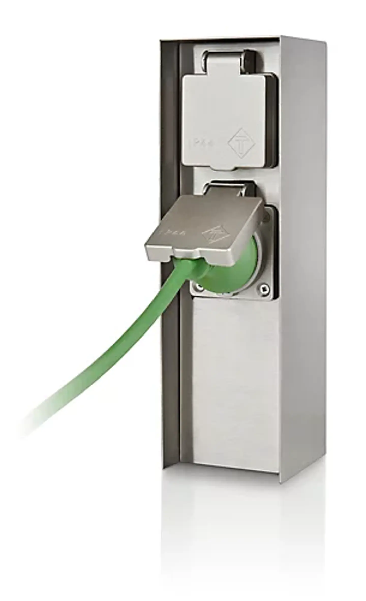 Poste com 2 tomadas para jardim Philips 2